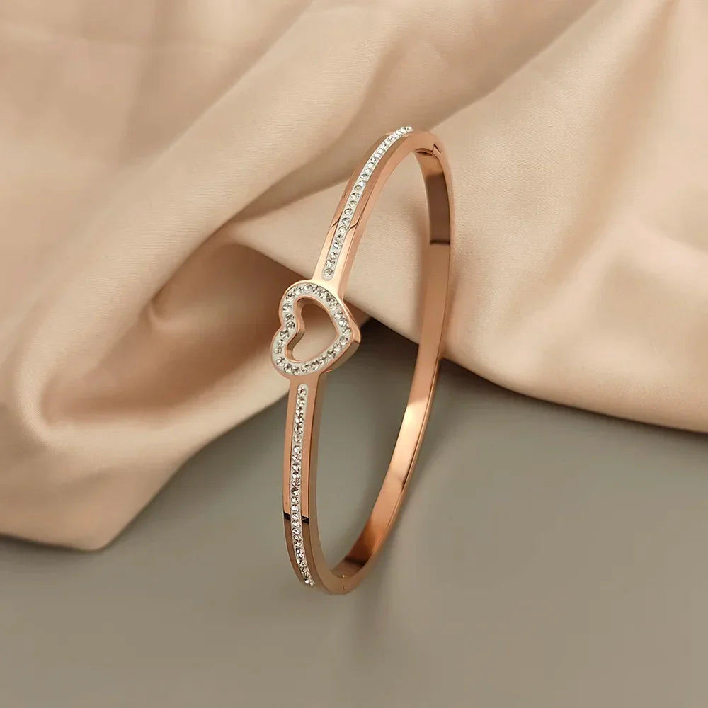 Heart Symbol Bangles