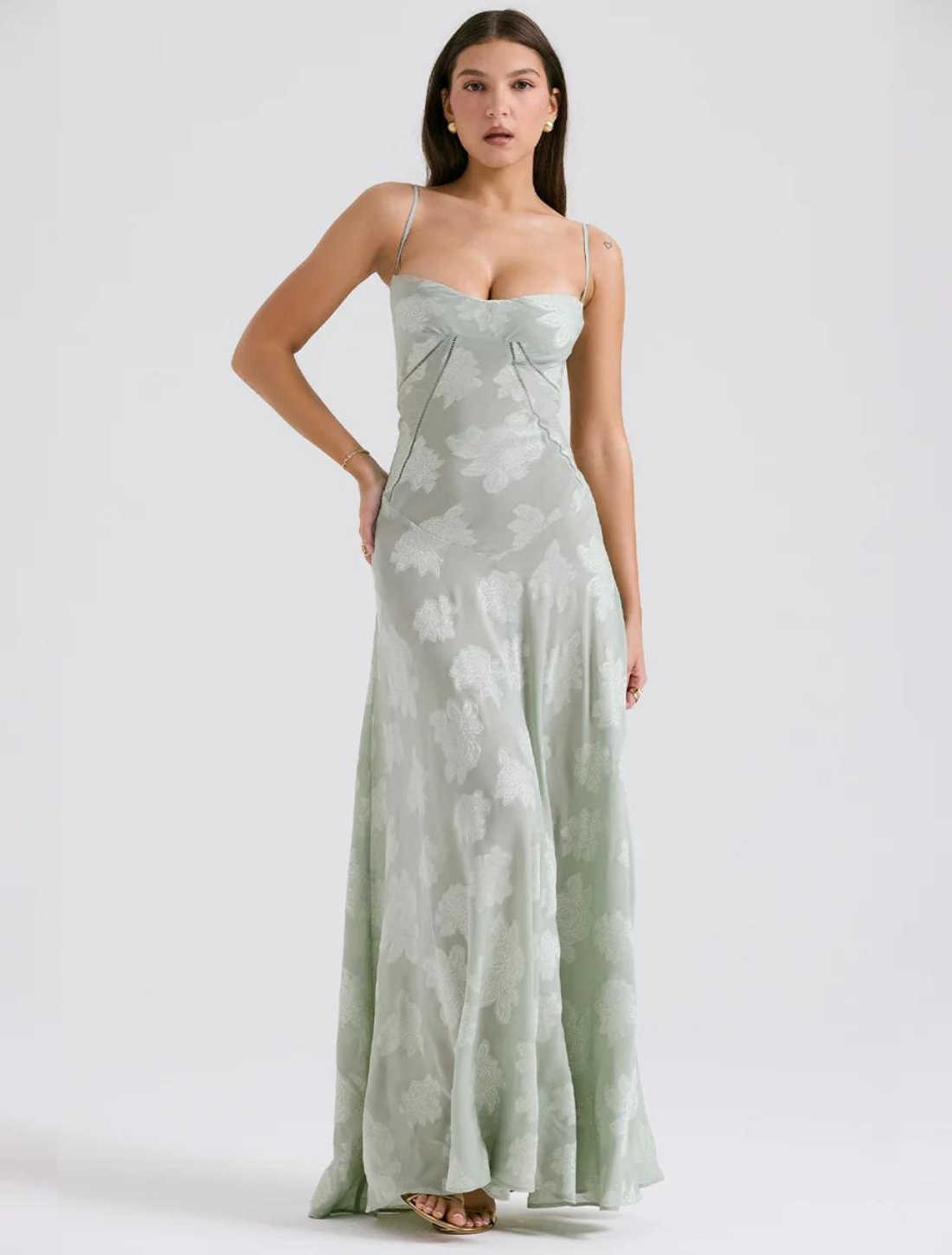 Evie Lace Maxi Dress