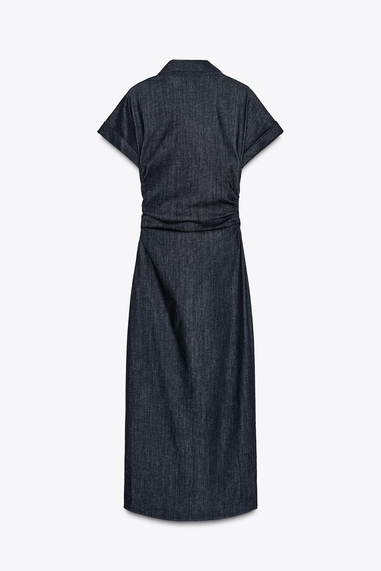 Sofia Denim Midi dress