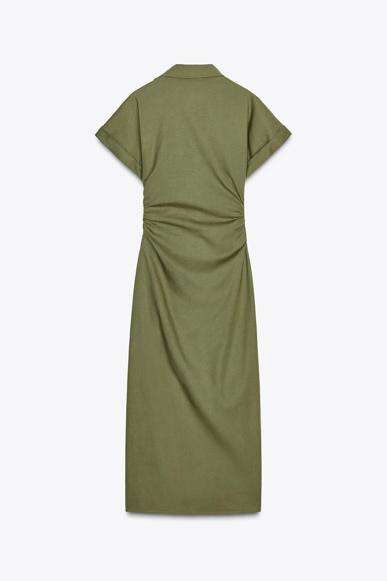 Sofia Denim Midi dress