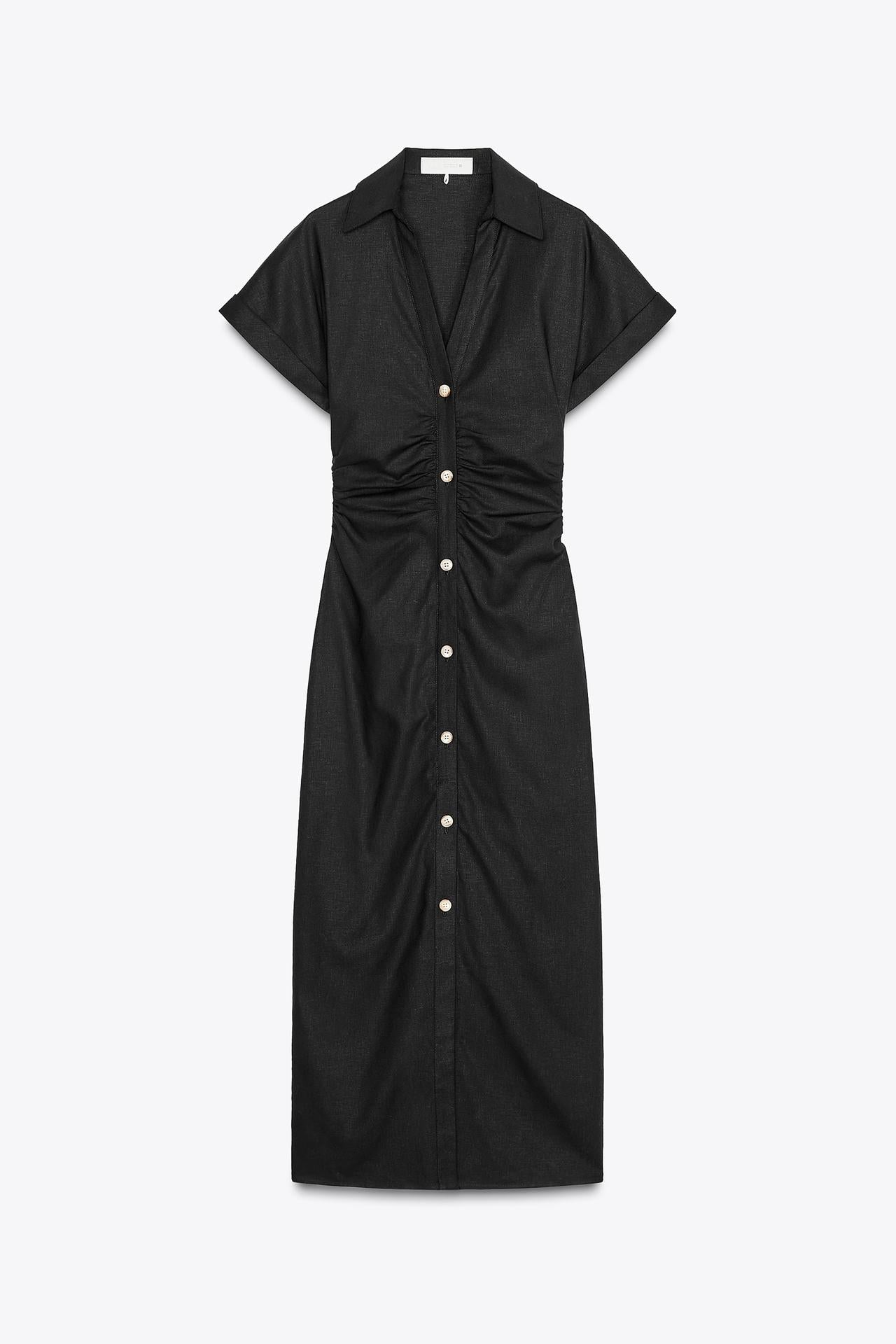 Sofia Denim Midi dress