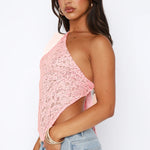 Lace Sleeveless Top