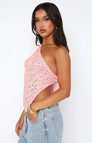 Lace Sleeveless Top