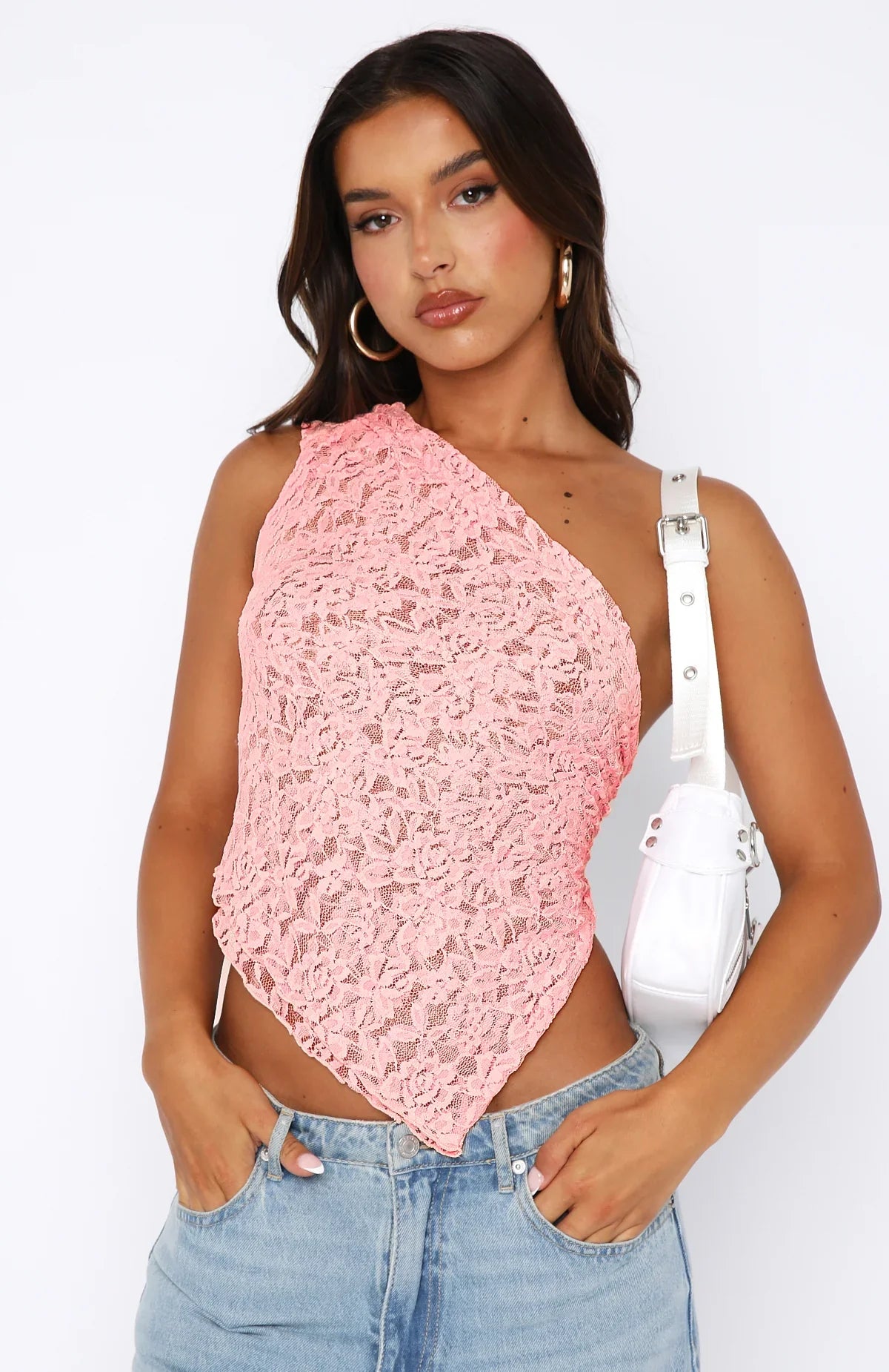 Lace Sleeveless Top