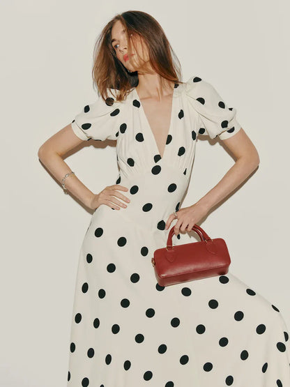 Naira Polka Dot Dress