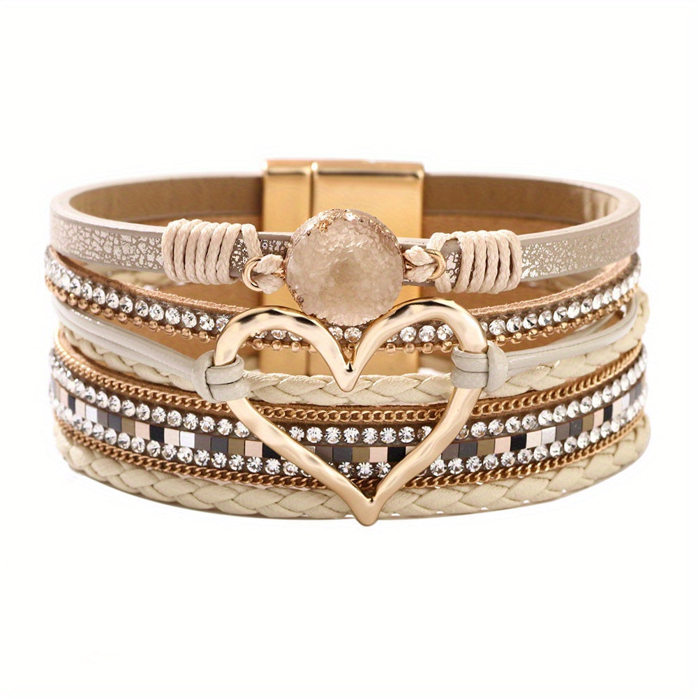 Bohemian Multi-Layer Leather Bracelet