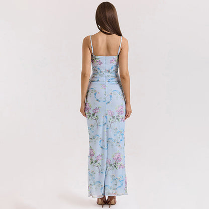 Danielle Floral Split Dress
