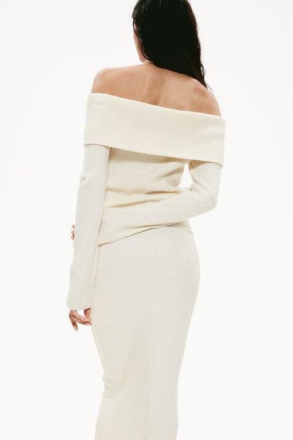 Sila Off Shoulder Sweater