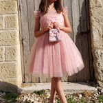 Girl Pageant Dresses Baby Girl Birthday Party Dress Beaded Puffy Formal Princess Dress