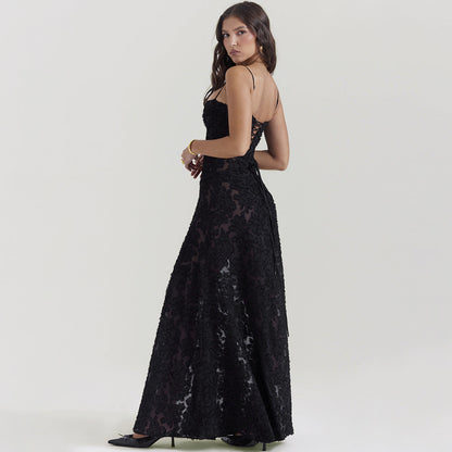 Evie Lace Maxi Dress