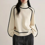 Aria Snug Wool Turtleneck Sweater