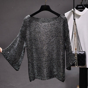 Luxury Sequined Sweater