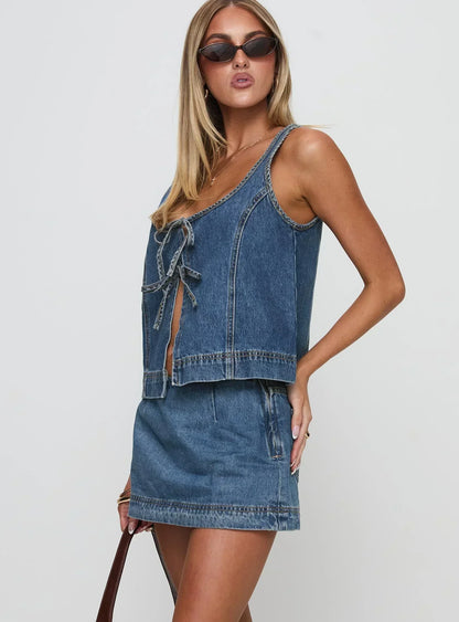 STEPH | DENIM SET