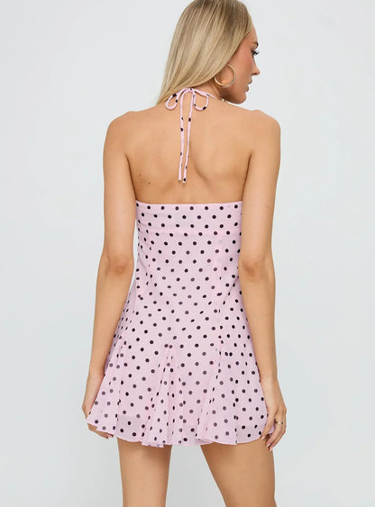 Katie Polka Mini Dress