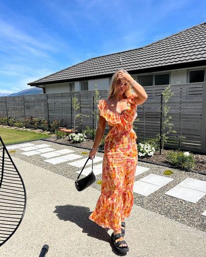 Marisel Ruffled Dress