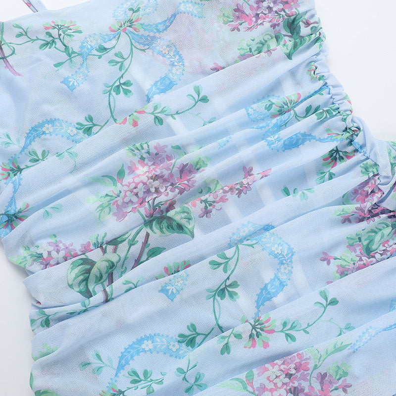 Danielle Floral Split Dress