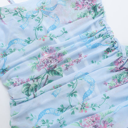 Danielle Floral Split Dress