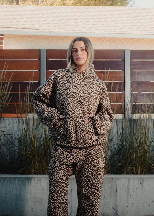 Maylee Leopard Hoodie