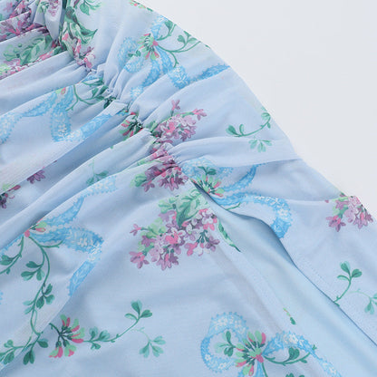 Danielle Floral Split Dress