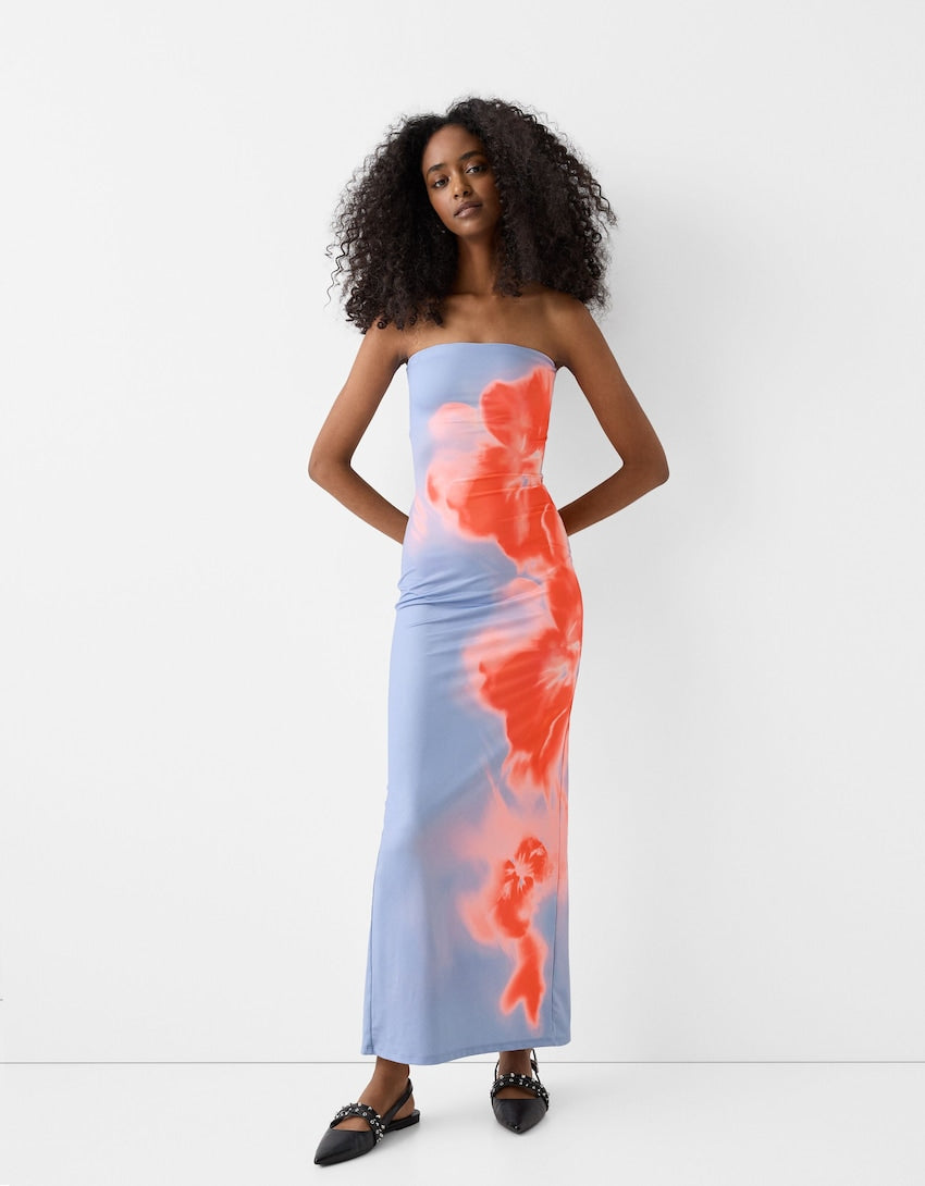 Floral Sunset Dress