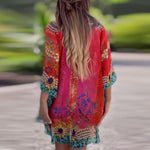 Ethnic Pattern Blouse