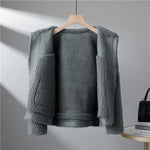 Lydia Merino Wool Sherpa Coat