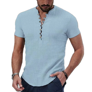 ENZO CONTI LUXE Linen-Blend Shirt