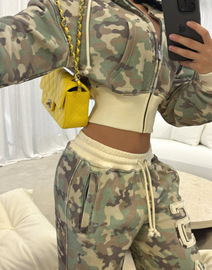 Camo Baggy Sweatpants + FREE TOP