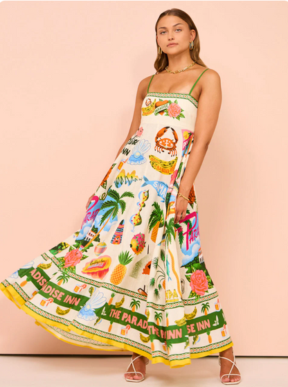 Mila summer maxi dress