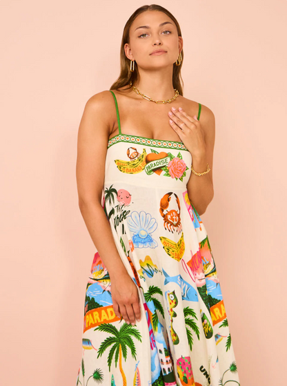 Mila summer maxi dress