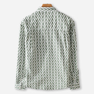 Chevron Charm Pure Cotton Shirt