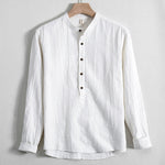 Henry Brook Long-Sleeve Linen Shirt