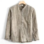 Henry Brook Long-Sleeve Linen Shirt