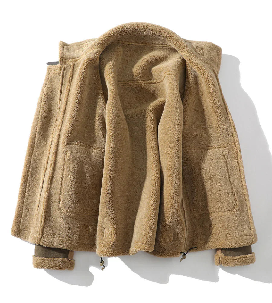 Emilio Valente Suede Fleece Jacket