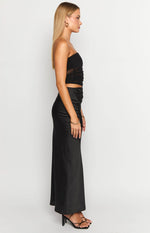 Elinor Satin Maxi Dress
