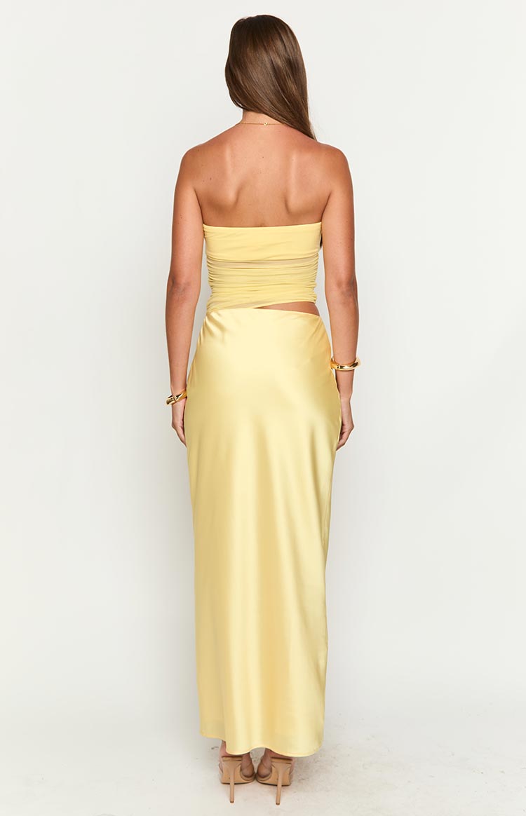 Elinor Satin Maxi Dress