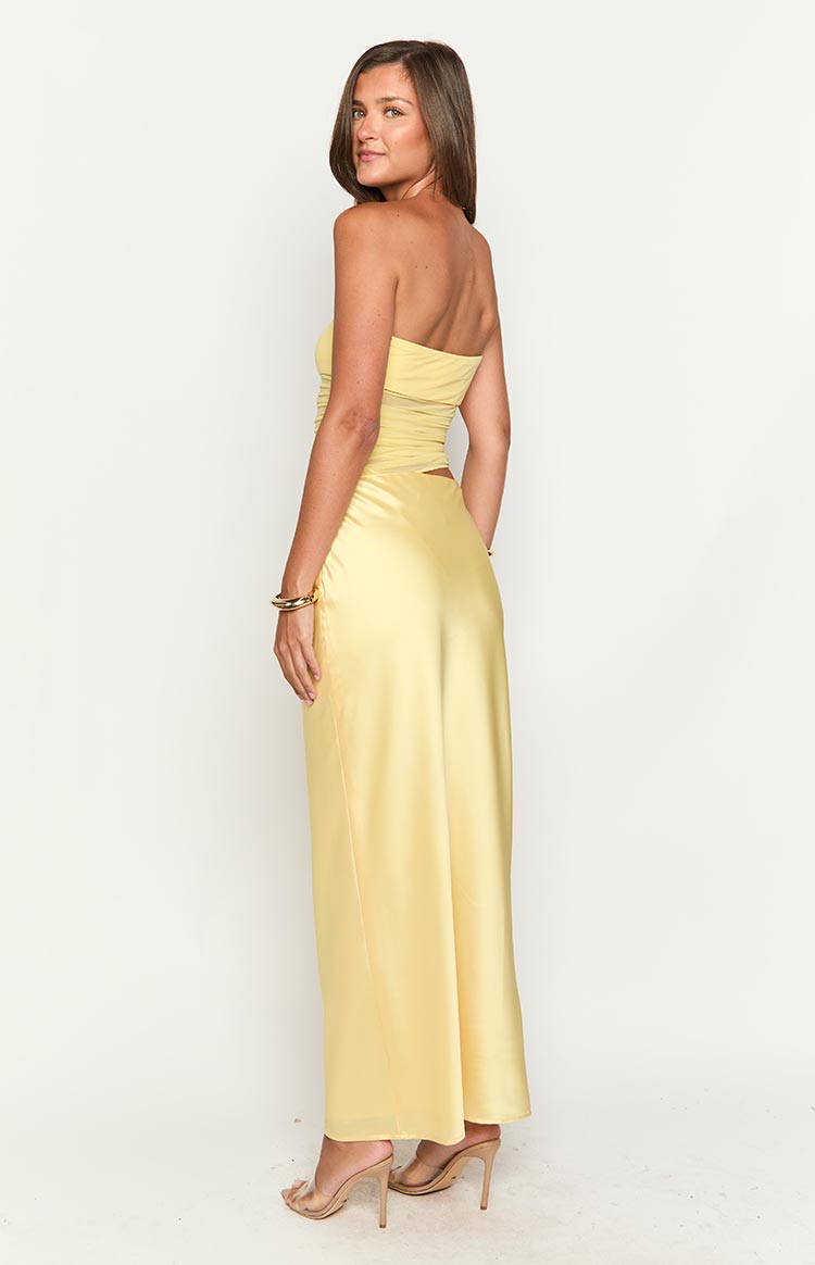 Elinor Satin Maxi Dress