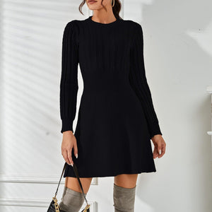 Long Sleeve Knitted Dresss