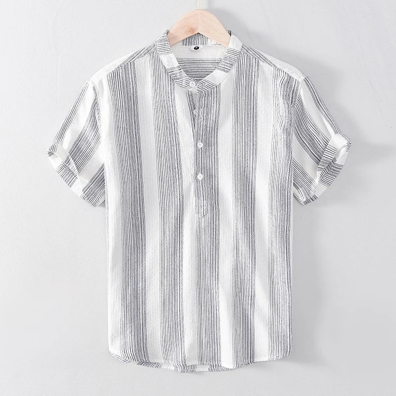 Henry Brook 100% Cotton Stripe Shirt