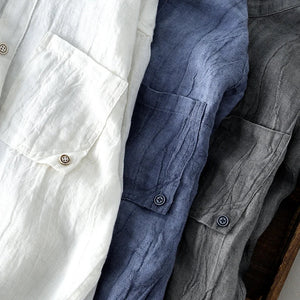 Paolo Rossi Pure Linen Shirt