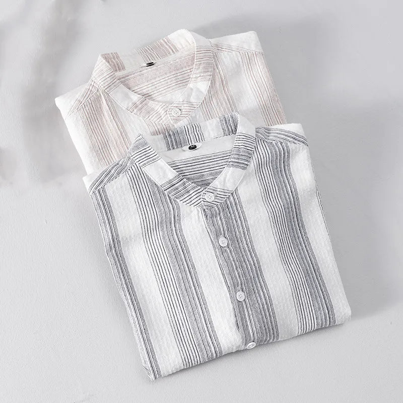 Henry Brook 100% Cotton Stripe Shirt