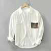 Enzo Conti Luxe Corduroy Long Sleeve Shirt