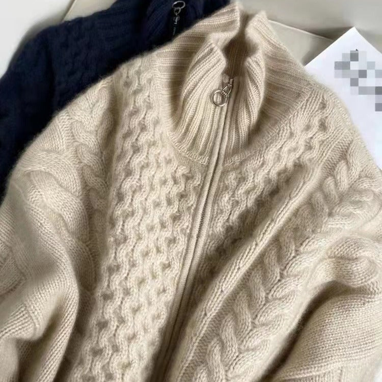 Elowen Cashmere Zip Jacket