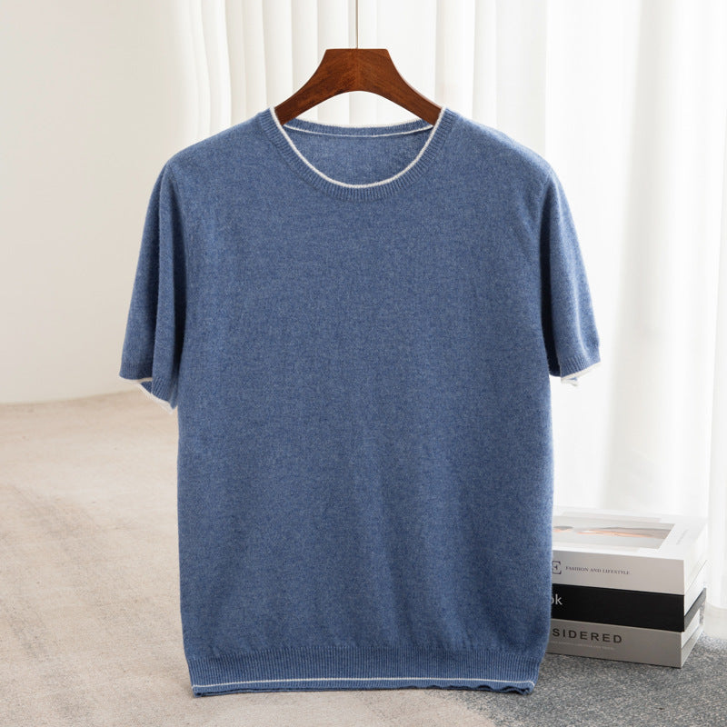 Somer Cashmere Short Sleeve Shirt