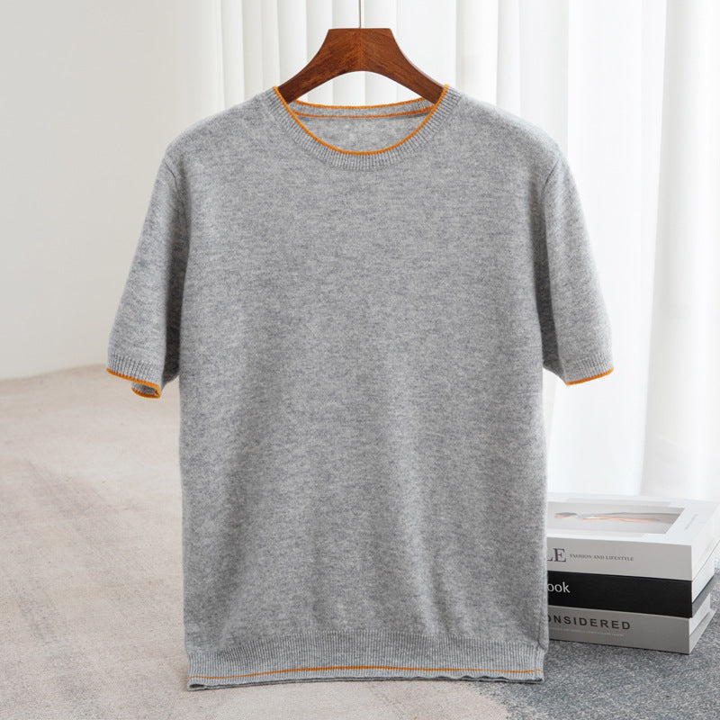 Somer Cashmere Short Sleeve Shirt