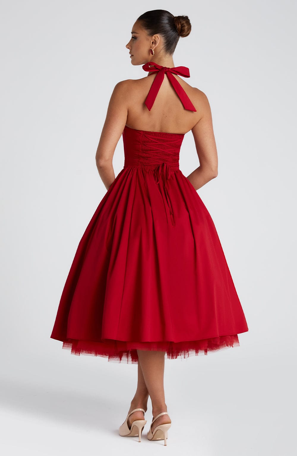 Elegant Allure Midi Dress