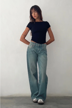 Ultra-Chic Low Rise Jeans