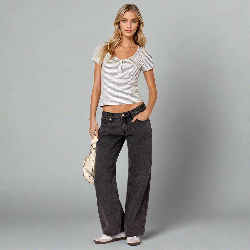 Ultra-Chic Low Rise Jeans