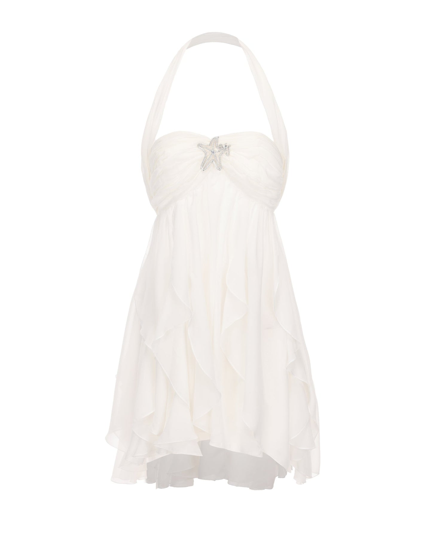 Caterina Floral Halter Dress