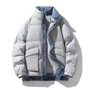 Everest Denim Down Feather Jacket